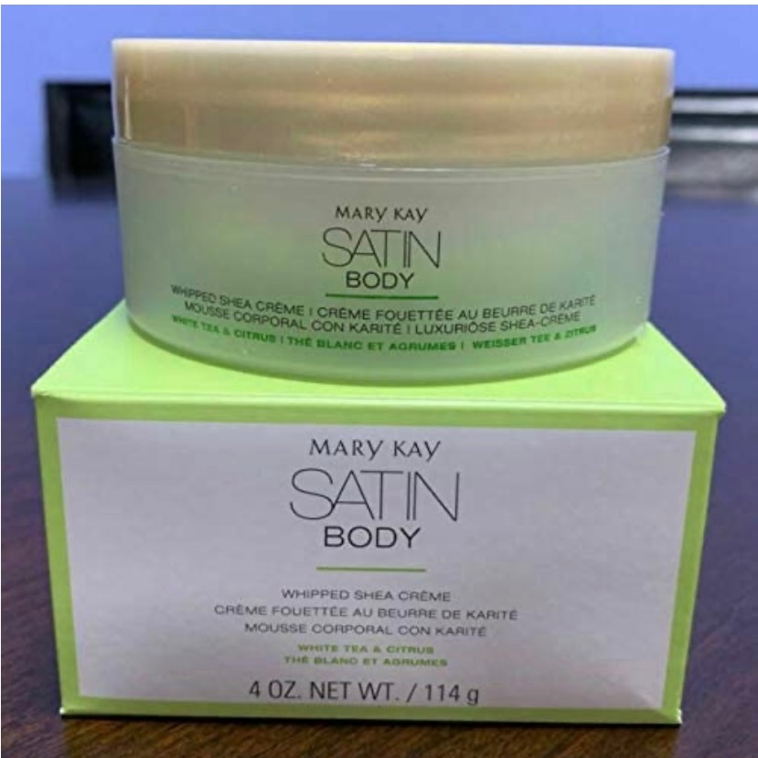 Satin Body Whipped Shea Cream White Tea  Citrus